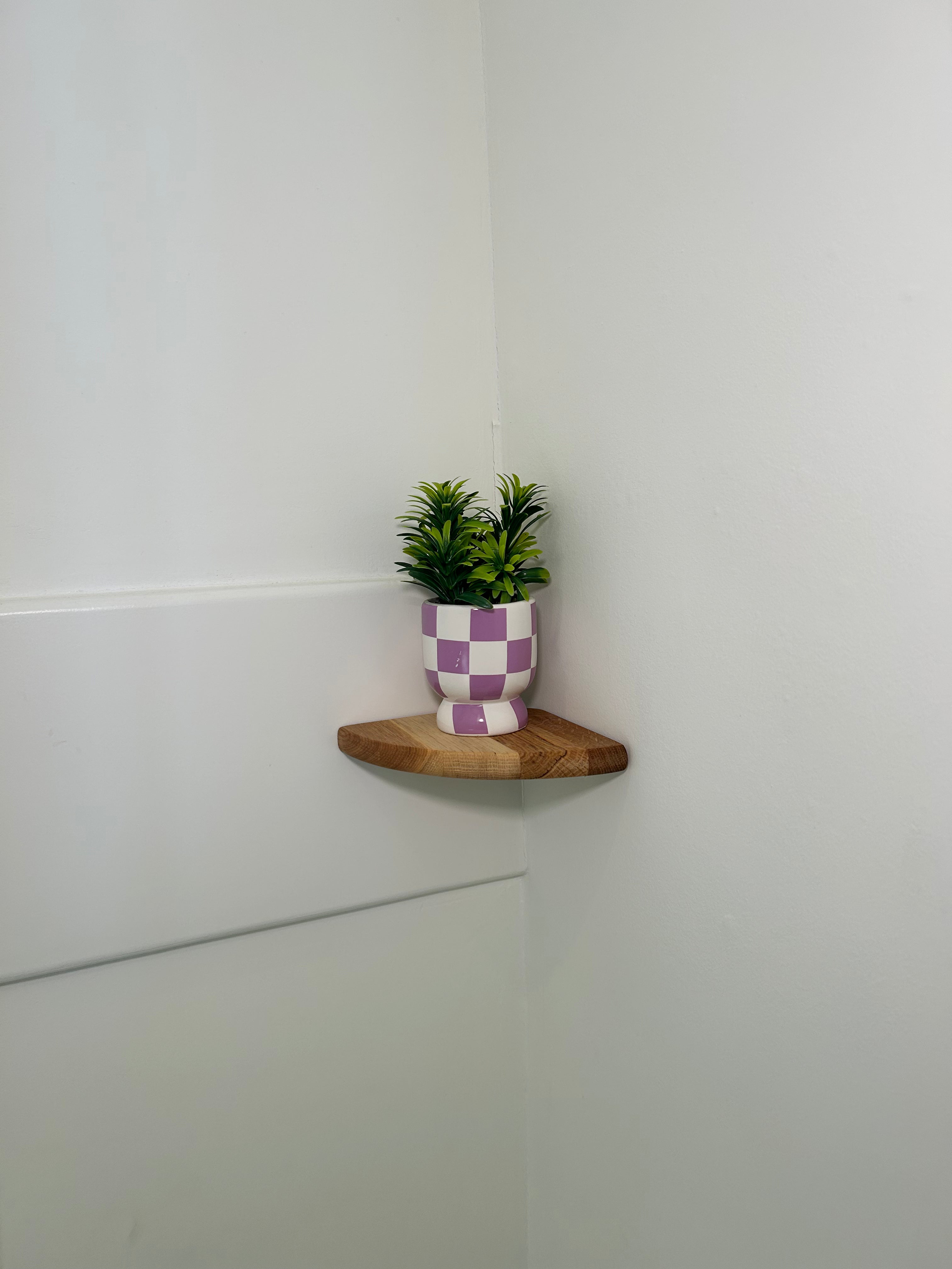 Rinco Corner Planter & Shelf – Decorate Overlooked Wall Corner